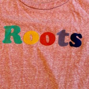 Velvety-Lettered Roots Tee